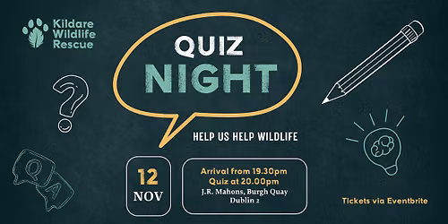 Pub Quiz for Kildare Wildlife Rescue