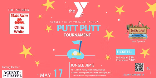 Sussex Family YMCA 4th Annual Putt Putt Tournament