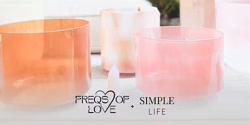 Full Moon Lunar Sound Bath with Freqs of Love @ Simple Life