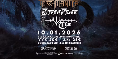 h666 | Terra Atlantica CD RELEASE SHOW - Servants To The Tide - Bitter Price