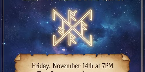 Crafts and Snacks: Create Bind Runes