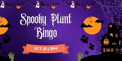Spooky Plant Bingo