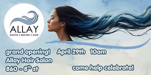 Grand Opening of Allay Hair Salon & Boutique