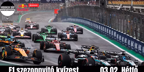 Forma 1 - Szezonnyit\u00f3 kv\u00edzest \/\/ 03.02. \/\/ @Habakuk Bar