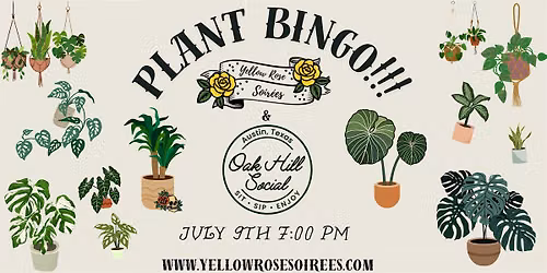 Plant Bingo at Oakhill Social