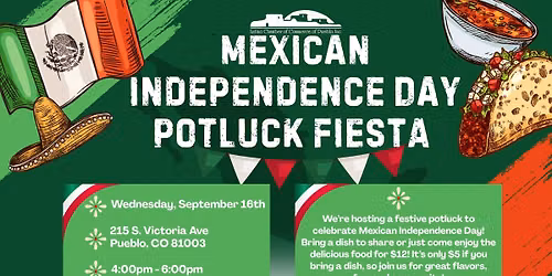 Mexican Independence Day Potluck Fiesta