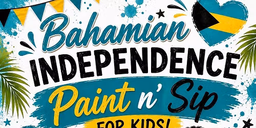 Bahamian Paint n' Sip Kids Edition