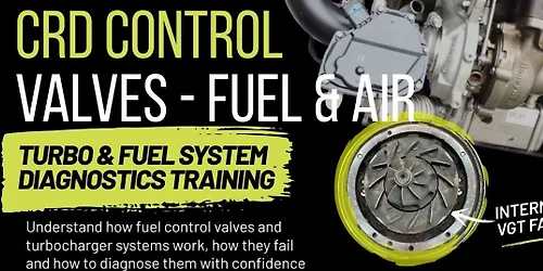 Common Rail Diesel Control Valves Fuel & Air Turbo & Fuel System Diagnostics Training