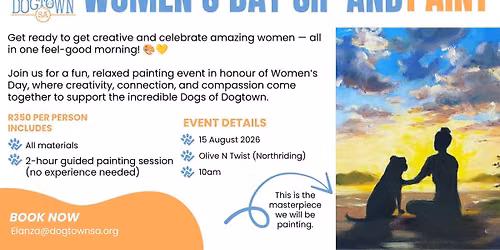 Women's Day Sip and Paint - 15 August 2026