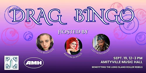 Drag Bingo Fundraiser for the Long Island Roller Rebels