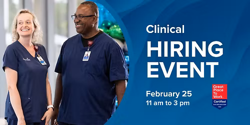 AdventHealth Port Charlotte Clinical Hiring Event