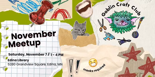 Goblin Craft Club - November Meetup
