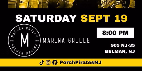 The Porch Pirates are stealing the spotlight at Marina Grille!