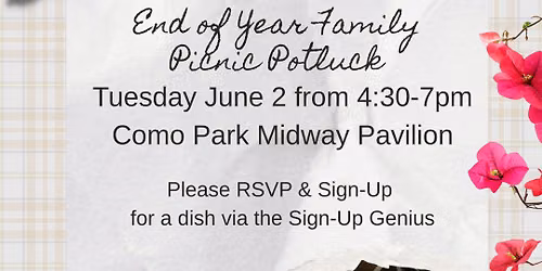 Central Theatre End of Year Family Picnic