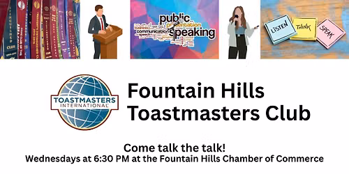 Fountain Hills Toastmasters Club Meetings