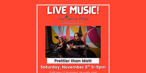 Prettier than Matt at Southern Hops!