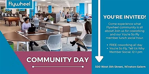 Community Day at Flywheel Winston-Salem!