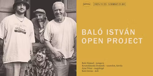 Bal\u00f3 Istv\u00e1n Open Project