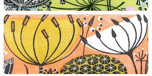 Angie Lewin Inspired Mixed Media