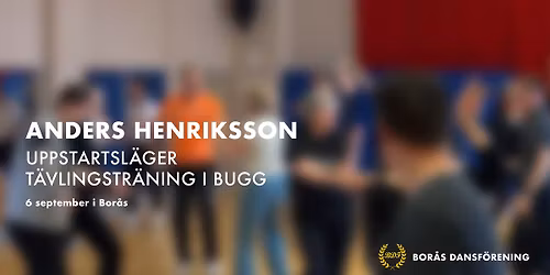 UPPSTARTSL\u00c4GER \u2013 T\u00e4vlingstr\u00e4ning i bugg med Anders Henriksson