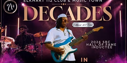 Music Town Concert Series - Presents Decades with Darryl Buchanan
