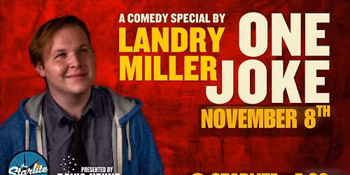 One Joke - Landry Miller Comedy Special Taping