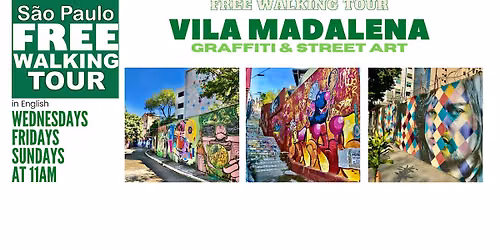 SP Free Walking Tour - VILA MADALENA (English)
