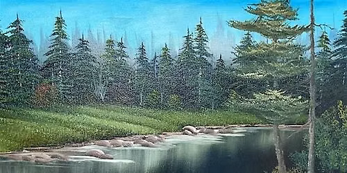 Bob Ross: Around the Bend