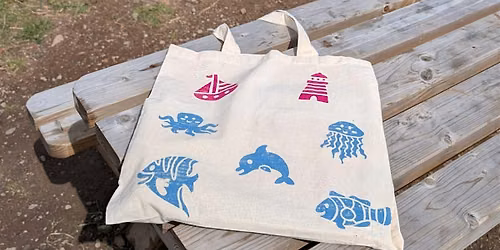 Family Friendly Coastal Bag Printing Workshop