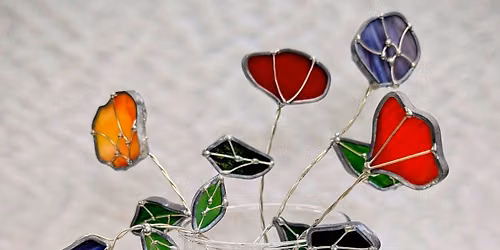 Sunday, July 19th- First Cuts, Forever Blooms: A Stained Glass Primer