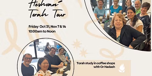 Heshvan Torah Tour