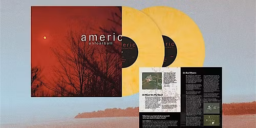 AMERICAN FOOTBALL LISTENING EVENT @ SIREN RECORDS