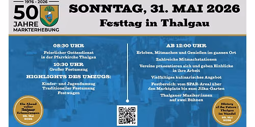 50 Jahre Markterhebung Thalgau