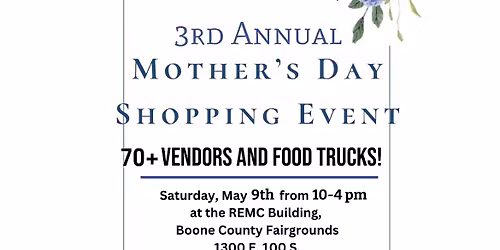 3rd Annual Mother's Day Shopping Event