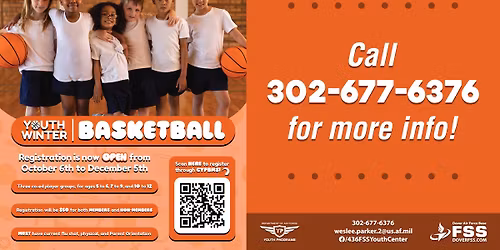 Youth Basketball Sign-Ups Deadline