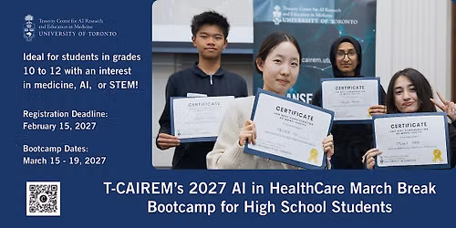 T-CAIREM: 2027 AI in Healthcare Bootcamp for High School Students