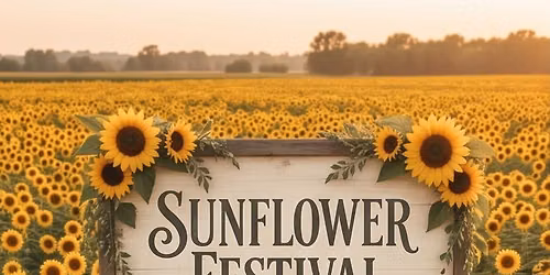 Sunflower Festival 2nd weekend featuring Fox Valley Humane Association Adoption event