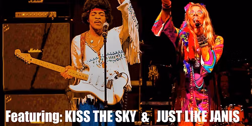 Sellersville Theater Presents LEGENDS OF WOODSTOCK, Hendrix and Joplin