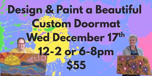 Welcome Door Mat Painting Workshop!