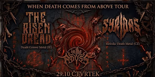 The Risen Dread & Syridas | When Death Comes From Above Tour | Prague