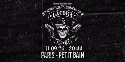La Coka Nostra + Droogz Brigade PARIS - 11\/09\/2026