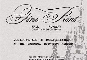 Fine Print a Kenosha Charity Fashion Show