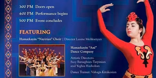 HWR Armenian Culture with Nayirian Choir and Ani Dance Company