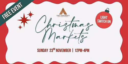 Christmas Markets & Light Switch on