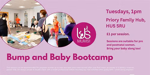 Bump and Baby Bootcamp (West)