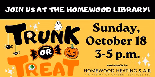 Trunk or Treat at the Homewood Library