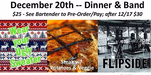 Steak Dinner and Flipside KC