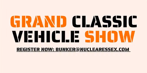 Secret Nuclear Bunker Grand Classic Vehicle Show
