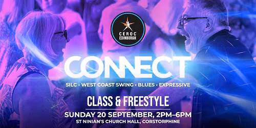Ceroc Edinburgh: Connect Smooth Sunday Class and Freestyle