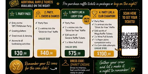 TJFC FUNdraiser Party!